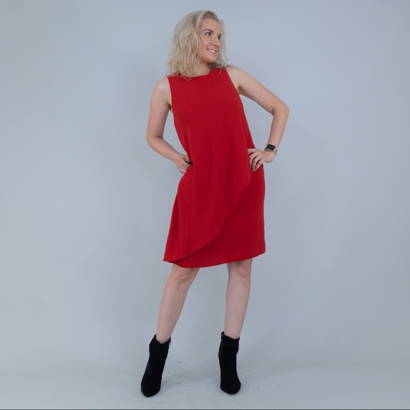 Ralph Lauren Red Dress - Picture 3 of 16